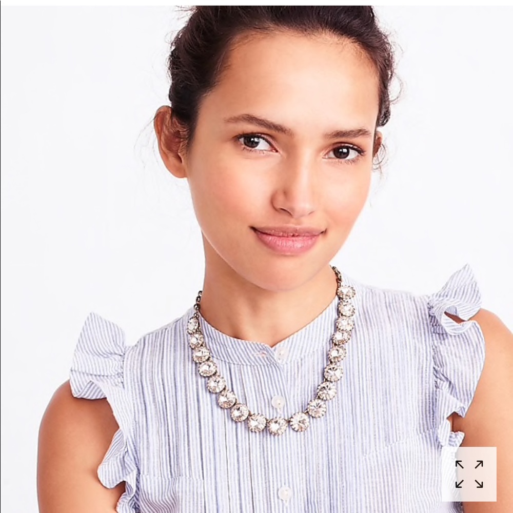 {J. Crew} Venus Fly Trap Necklace
